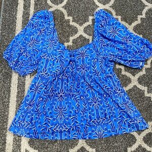 Blue Lilly Shirt